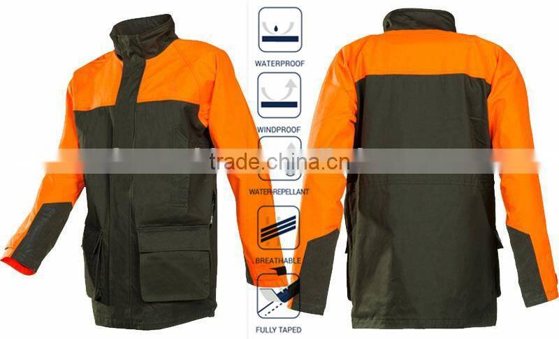 2016 White CAMO Hunting Jacket for winter