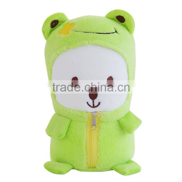super lovely cartoon animal portable baby cuddle blanket