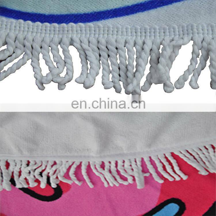 TOROS advertising wholesale custom microfiber hawaii round beach towel