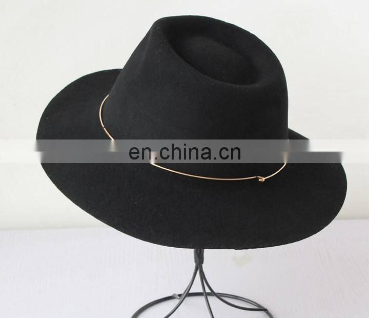 New Arrival Stylish Womens Popular Fedora Hat Wool