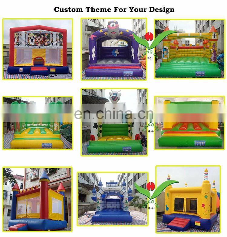 15x15ft Multi color Castle Moonwalk rentels Party house inflatable bounce castle