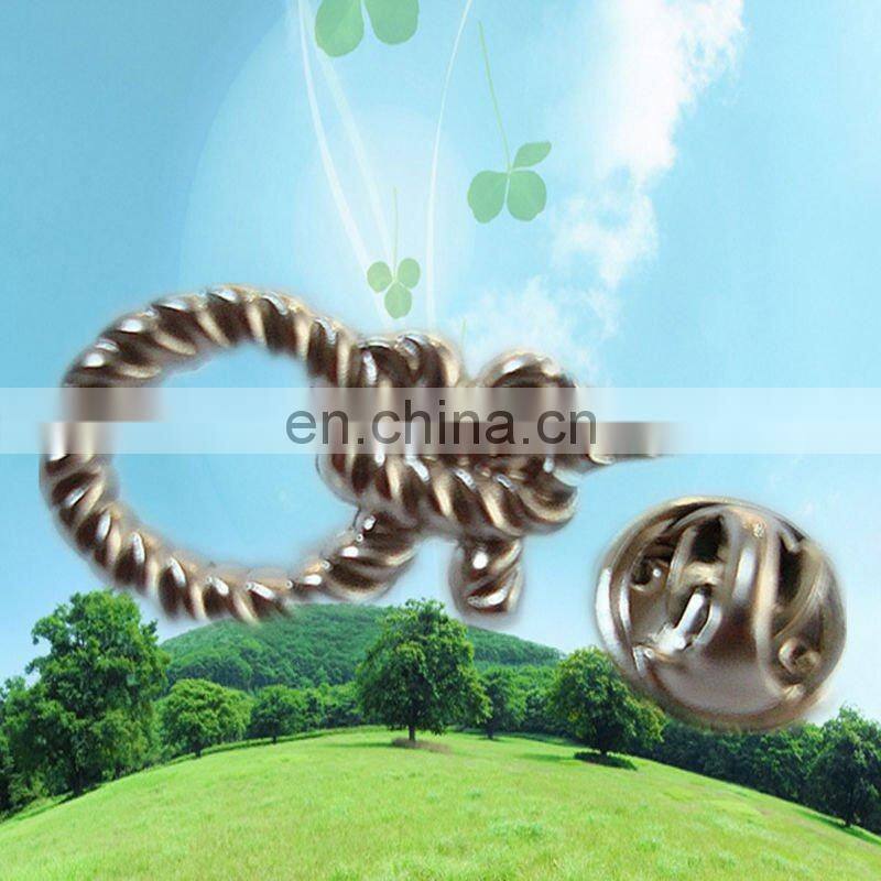 Zinc alloy letter badges, insignia beautifully compact, environmentally friendly nickel-plated badge