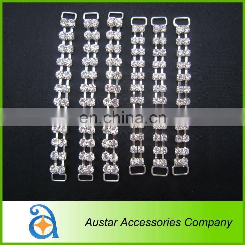 diamante bikini connector with Crystal AB stone & gold base for swimwear