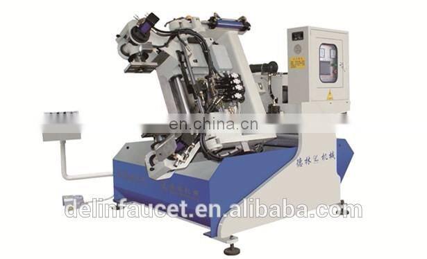 Automatic upward spin aluminum continuous casting machine
