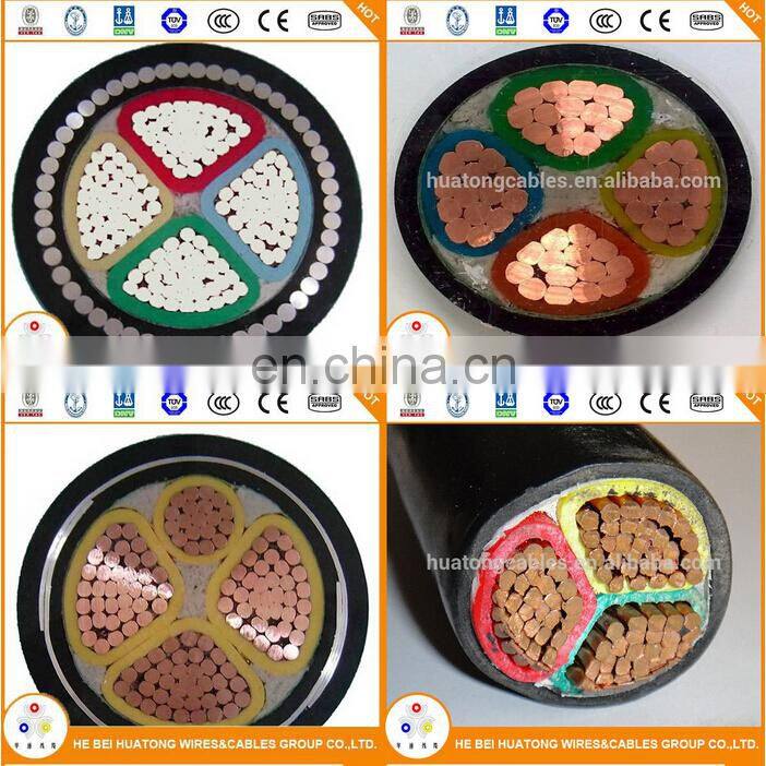 0.6/1kv underground electrical armoured cable 4 core power cable 50mm 70mm 95mm 120mm