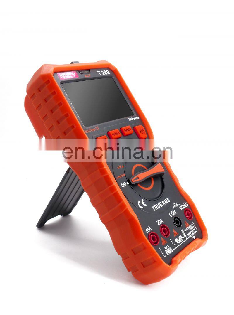 DC 1000V OR AC 750V auto range digital multimeter manual
