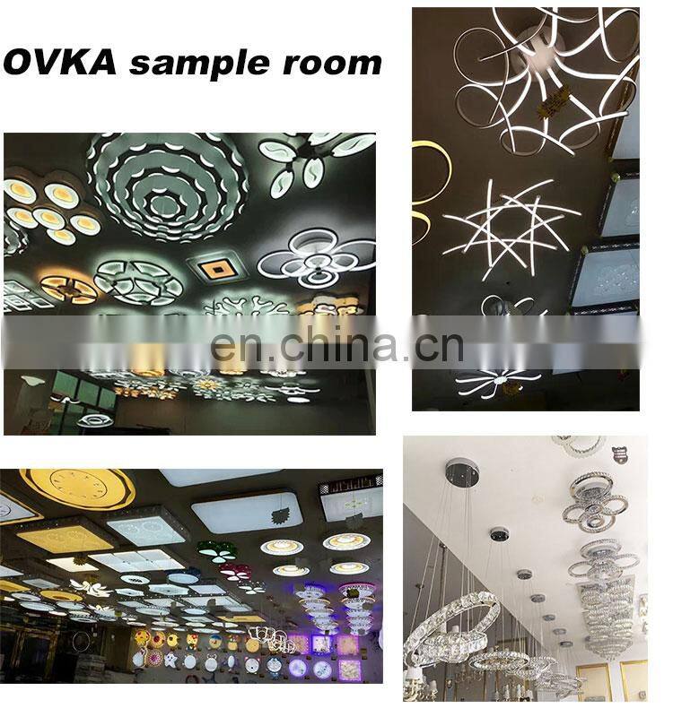 Creative circle stitching chandelier coffee shop pendent light