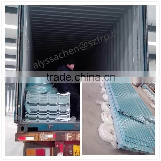 fiberglass rinforced plastic roofing/GRP skylight/FRP roofing