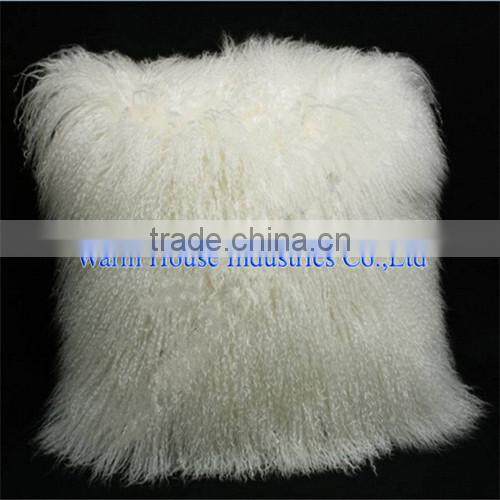 2015 Classical Custom Mongolian Lamb Fur Sofa Cushions