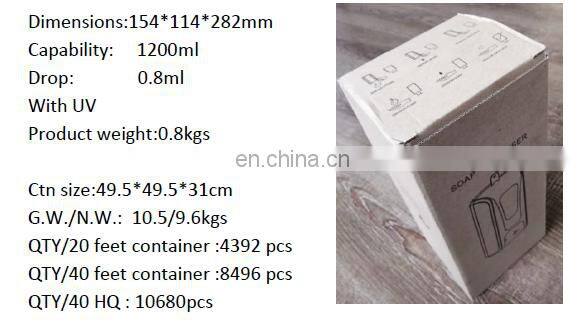 sensor Sanitizer spray dispenser with stand