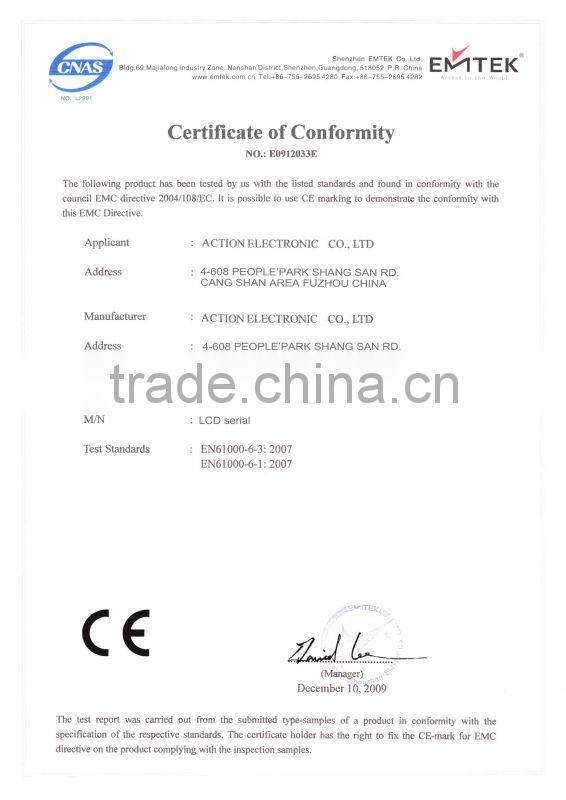 transparent Penholder alarm table clock with music