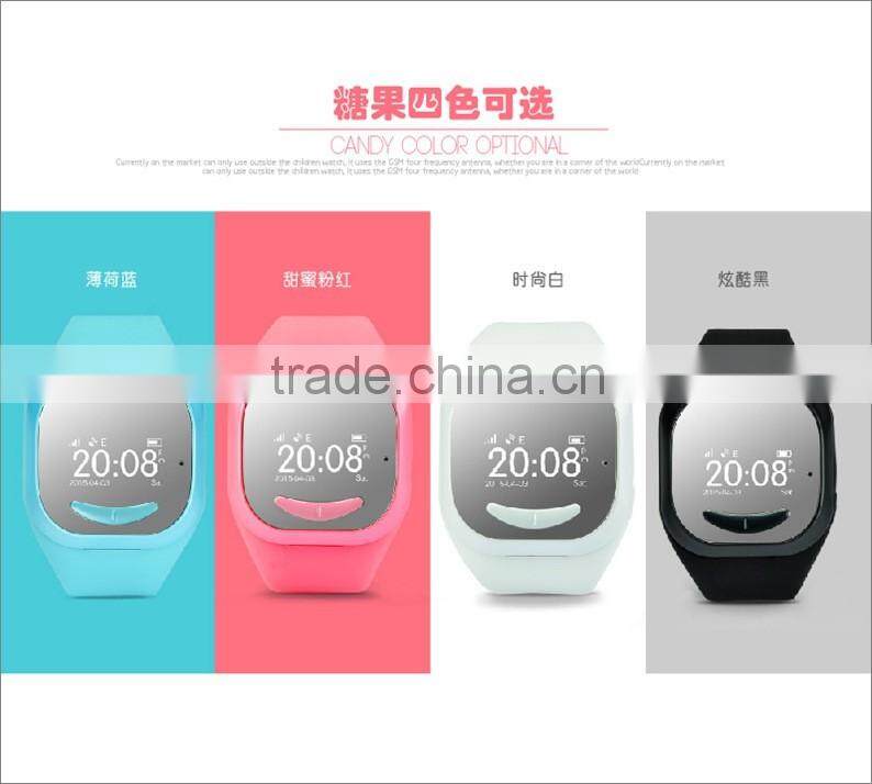 Children GPS Tracker for kids Satellite Android Monitor SOS function LC-Z5 phone call smart watch