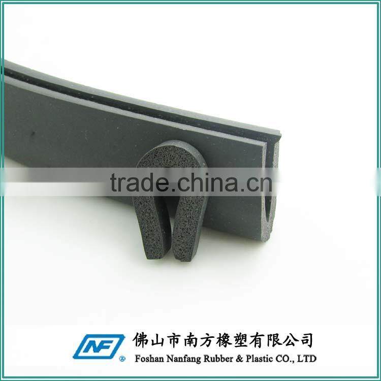 china foam rubber u channel seal strip