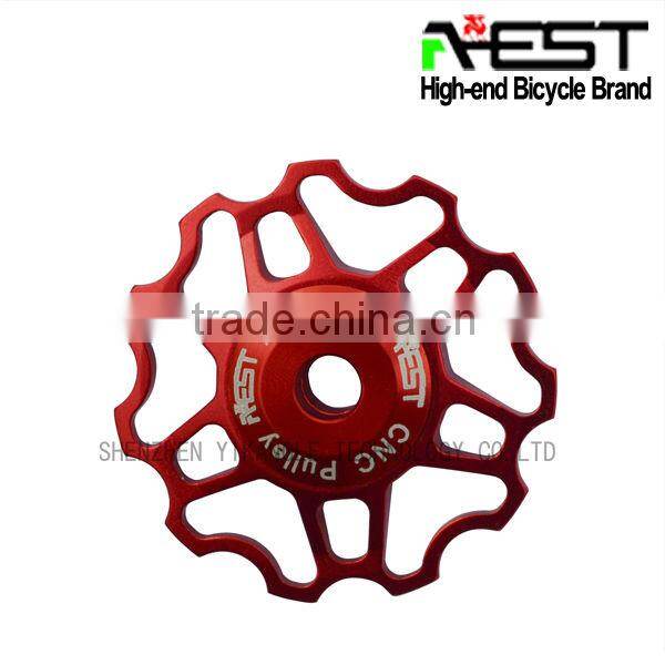 AEST CNC machine made super light bike parts