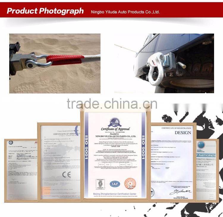 4WD Recovery Hitch Point, Hitch Receiver with D-Ring