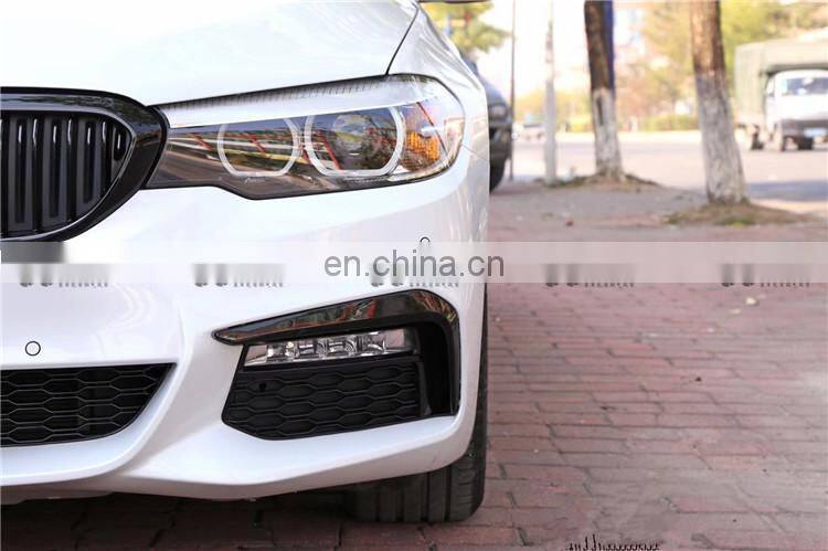 High quality pp material MT style body kit for BMW NEW 5 series G30 G38 front bumper rear bumper side skirts fender and spoiler