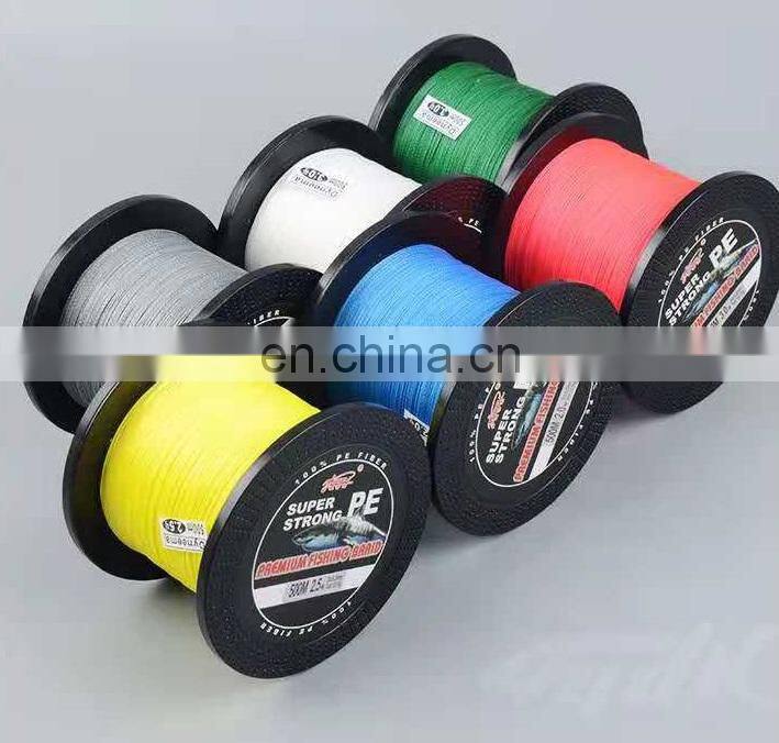 1000m dymanee multicolor PE fishing line 4 strands