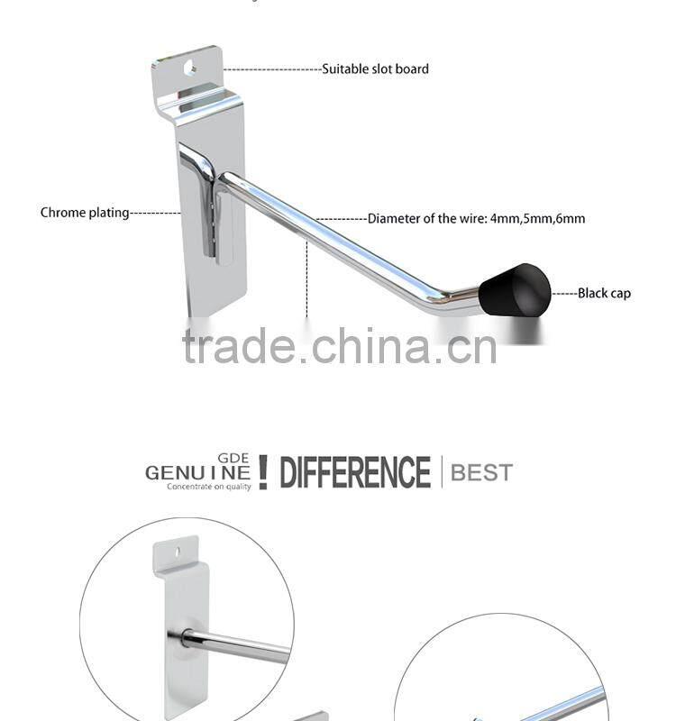 Hot Sale peg board retail shop metal hook