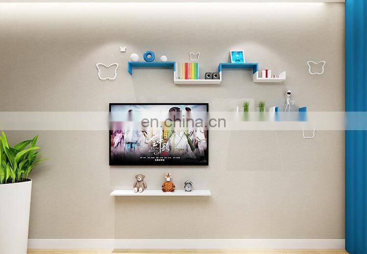 Wooden Floating "U" Wall Ledge Shelf home decor design pictutes sets