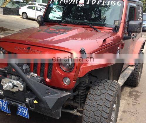 J141 avenger fender flare for Vehicles for jeep for wrangler JK accessories right left fender flare for jeep jk 2007 LANTSUN