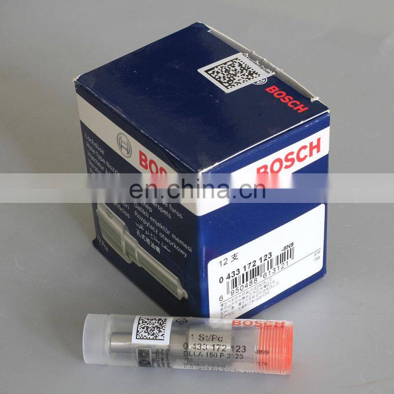 Injector nozzle DLLA150P2123 0433172123 for injector 0445120165 0445120291