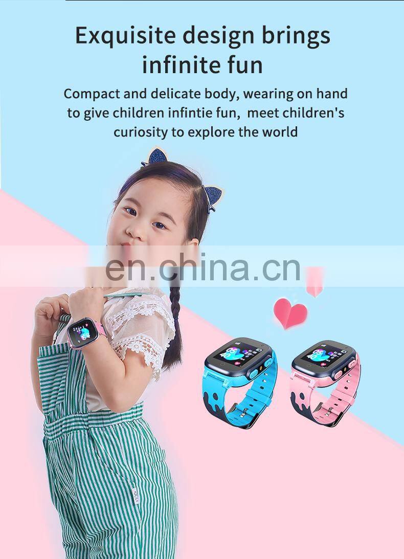 2019 New Private SOS Calling Remote Monitor Smartwatch Phone For Kids, Waterproof Kids Smart watch With Gps IP67 Phone Watch