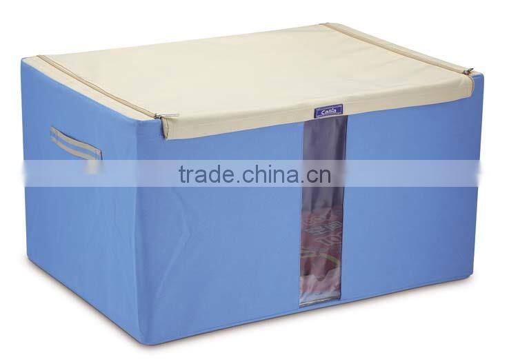 Callia oxford storage box with PVC window folding living box