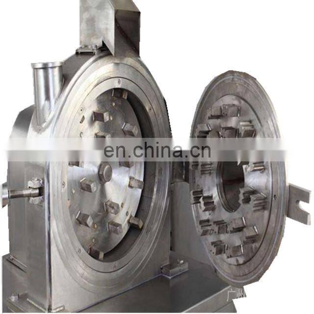 automatic stainless steel home dry corn grains flour grinding mill machine/rice flour grinding machine