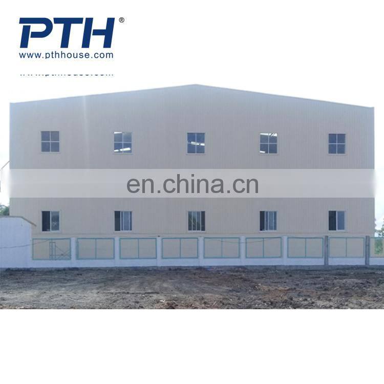 Modern Modular Prefabricated House Building Metal Portal Construction Prefab Warehouse Structural Light Frame Steel Structure