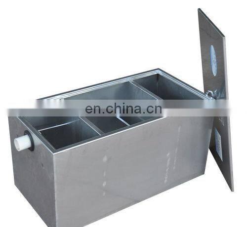 Interceptor/Malaysia Kitchen Oil Water Separator Treatment Stainless Steel Restaurant Commercial Oil Grease Trap