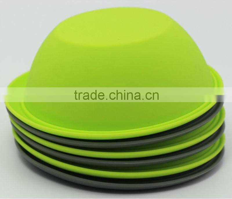 Flexible And High Heat Resistance Silicone Camping Bowl