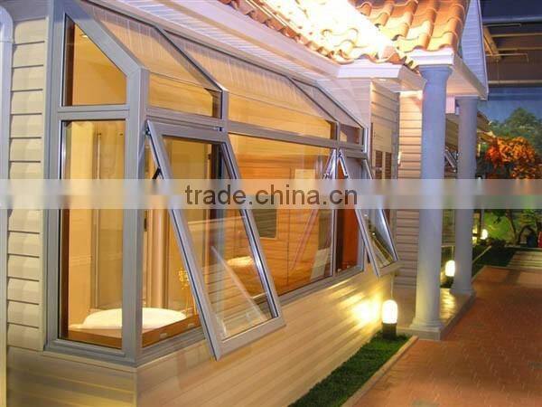 tempered glass awning windows for high rise