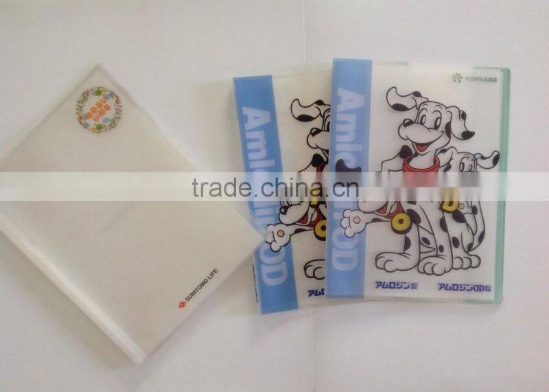 wholesale plastic sheet folder, 20 pages display pocket pp clear book file folder