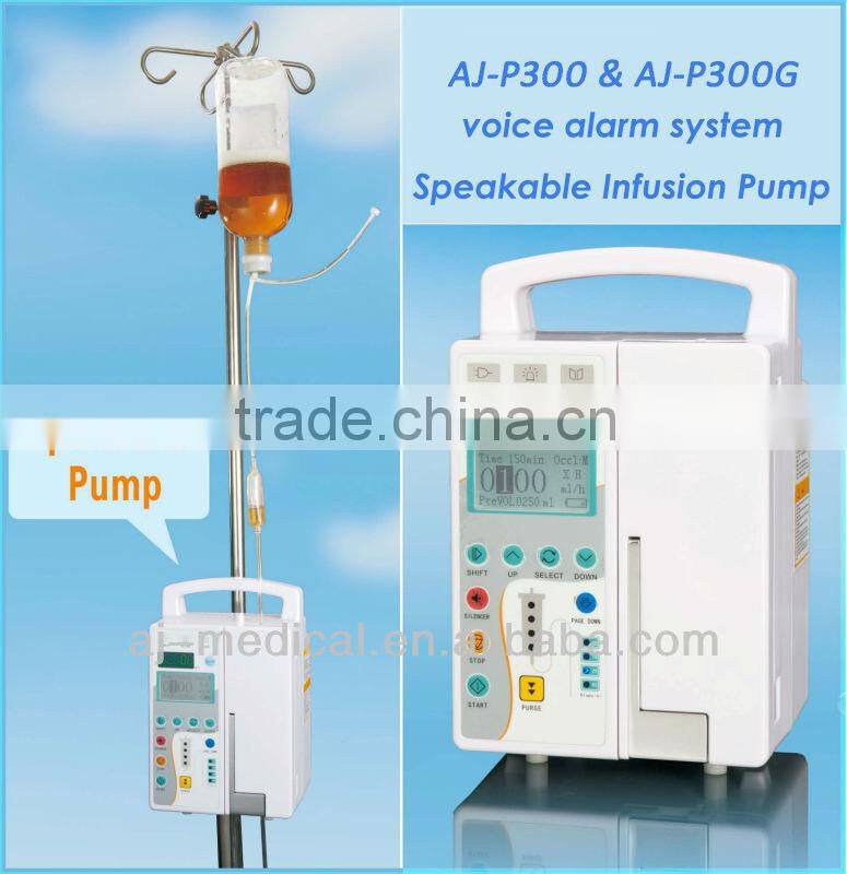 AJ-P300G High-quality Easy Operation Mature Technology Infusion Pump