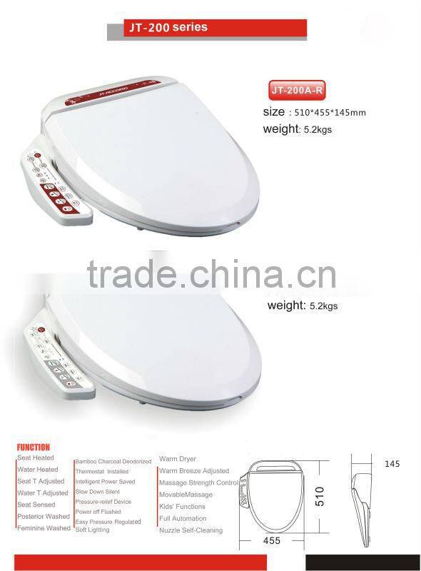 ABS plastic automatic toilet seat