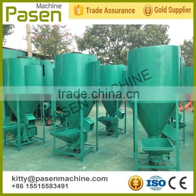 Electric corn grinder | Animal feed mixing and crushing machine | Vertical feed mixer