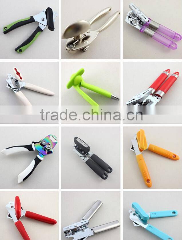 Manufacturer stainless steel can opener tin-opener Multi-functional cans bottle opener Kitchen utensils