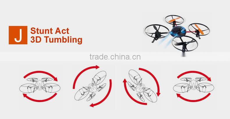 China Manufacture 4 Channels with gyroscope RC UFO , 2.4G Quadrocopter