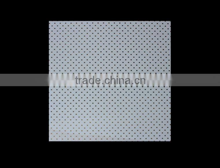 simplicity 595*595 hot stamping pvc drop ceiling tile