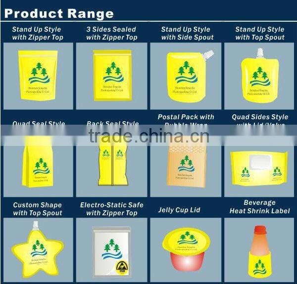 Custom printed PVC shrink sleeve lable for food package/plastic private shrink lable