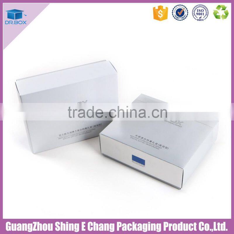 2016 good quality glossy printing cosmetic packaging make in China