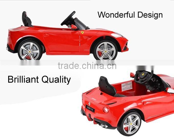 RASTAR Ferrari F12 12V ride on style electric kids car