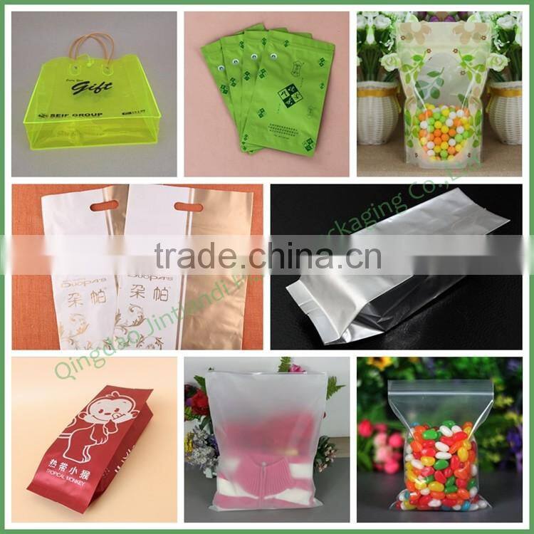 Custom Printed Best Price High Quality Square Bottom Vest Style Plastic Carrier Bag for Garmen