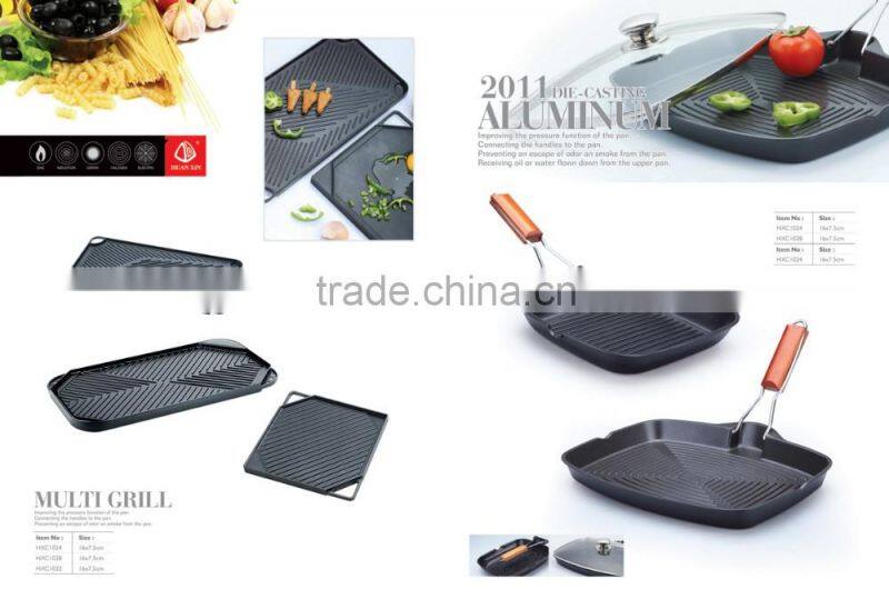 24*24CM FOLDABLE GRILL PAN