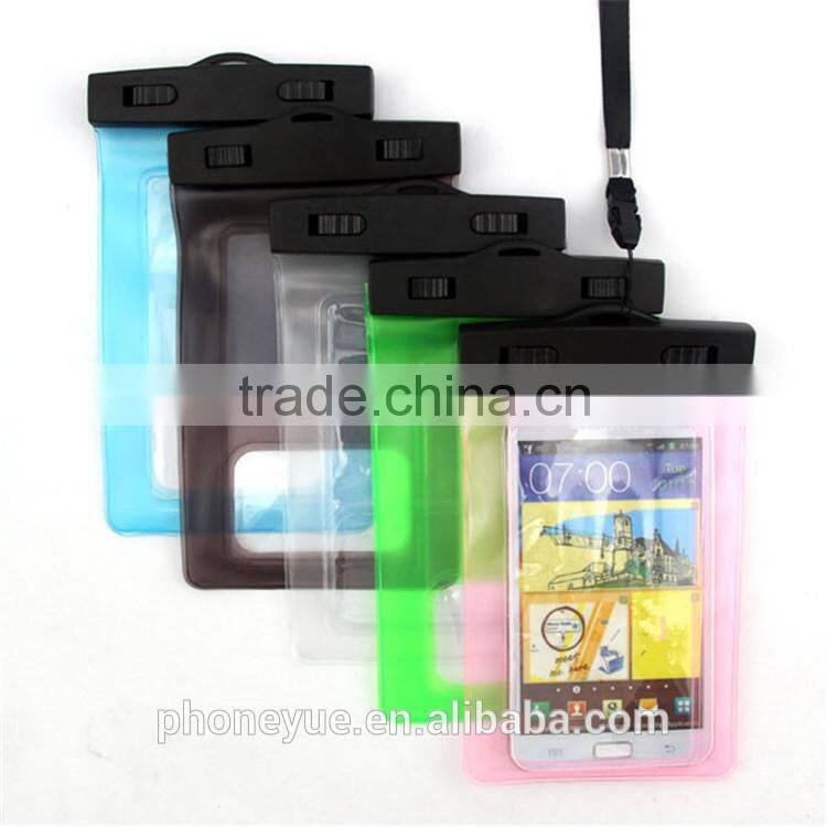 bigger size clear waterproof underwater pouch dry bag case for samsung a7