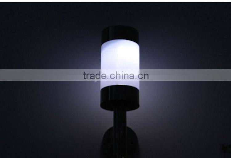 Outdoor garden solar lamps wall mounted