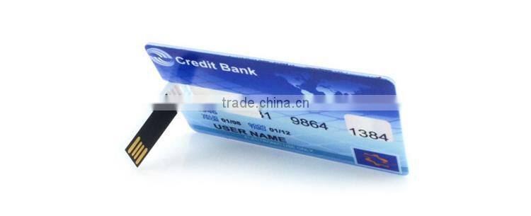 card shape usb flash drive portable memory custom usb business card