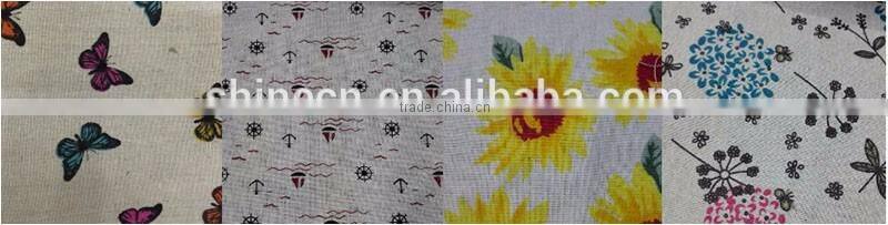 Customized size lovely customized cartoon DIY crafts decoration burlap and cotton roll