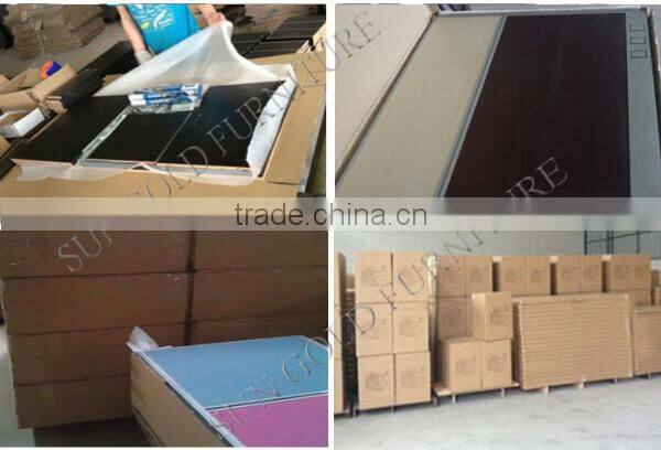 modern wooden design office Low removable partition wall(SZ-WST707)