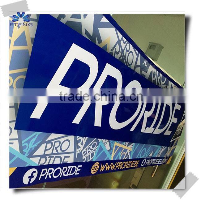 Outdoor wall advertising pvc vinyl banner, vinyl sign banner with customized printing